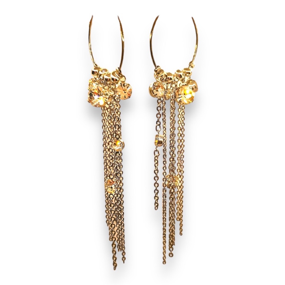 Super sparklily hoops